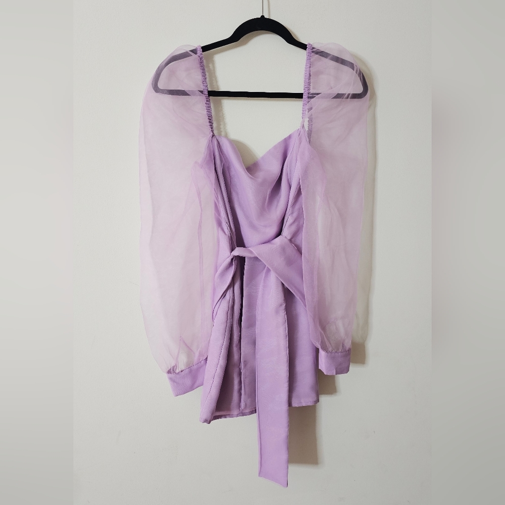 For Love And Lemons Chiffon Mini Dress XS